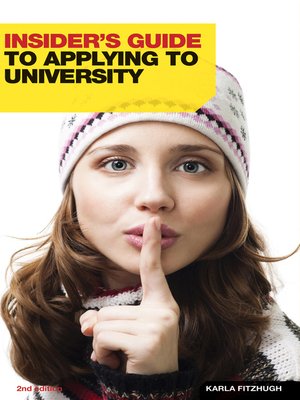 cover image of Insider's Guide to Applying to University